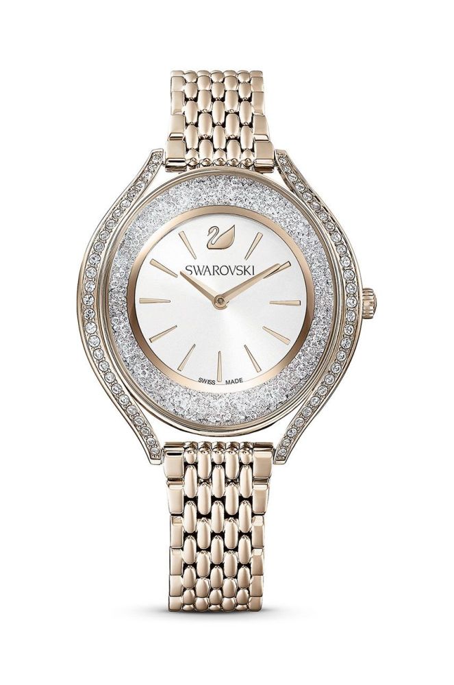 Годинник Swarovski 5519456 Crystalline Aura жіночий колір золотий
