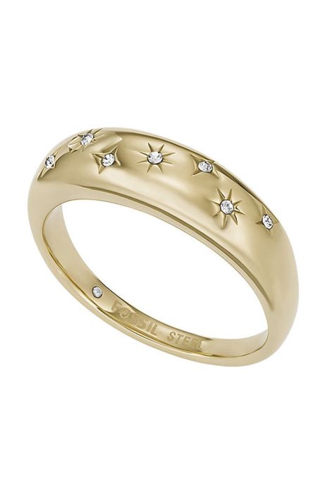 Перстень Fossil колір золотий (2791823)