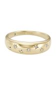 Перстень Fossil колір золотий (2791823)