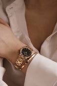 Годинник Daniel Wellington Iconic Link жіночий колір рожевий