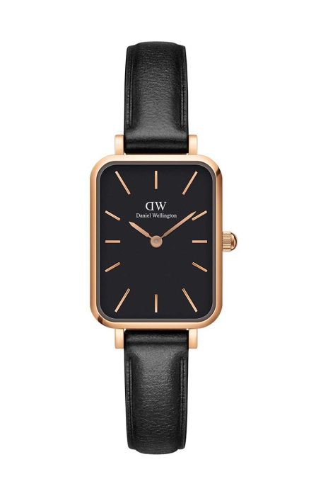 Годинник Daniel Wellington Quadro Pressed жіночий колір рожевий (2800190)