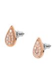 Сережки Fossil колір золотий (2865984)