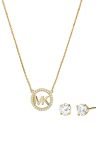 Кольє і сережки Michael Kors колір золотий (2921412)