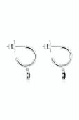 Срібні сережки Tous Mini Onix колір срібний (2938253)