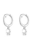 Срібні сережки Tous Cool Color колір срібний