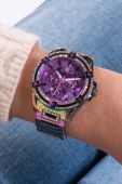 Годинник Guess жіночий колір фіолетовий