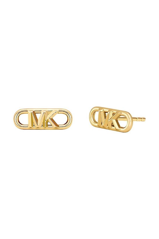 Срібні сережки Michael Kors колір золотий (3309542)