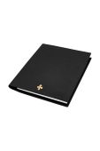 Блокнот у обкладинці Lilou колір чорний
