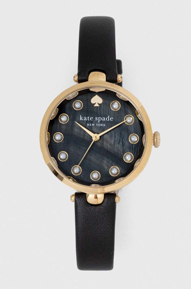Годинник Kate Spade жіночий колір чорний (3577252)