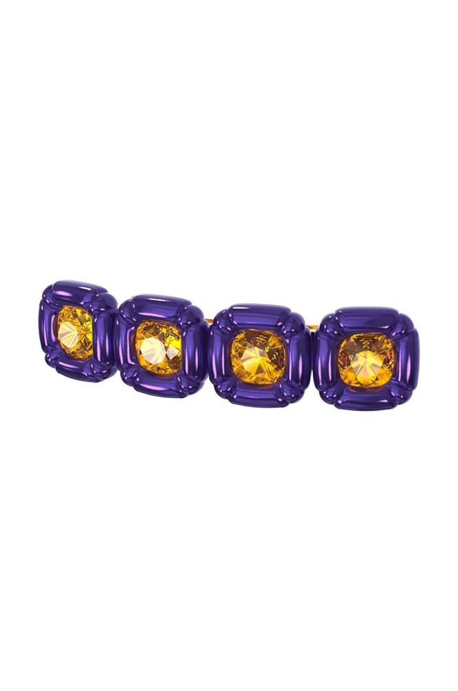 Шпилька для волосся Swarovski DULCIS колір блакитний