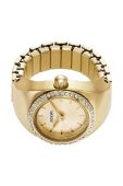Годинник Fossil жіночий колір золотий (3673541)
