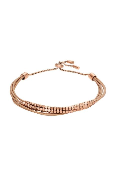Браслет Fossil жіноча колір рожевий (3686010)