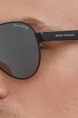 Сонцезахисні окуляри Armani Exchange чоловічі колір чорний (1357142)
