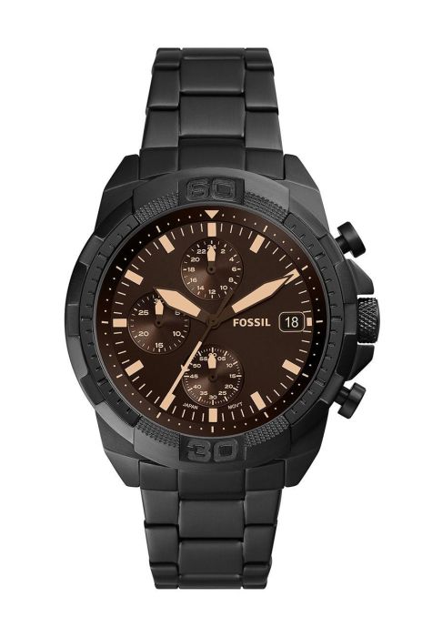 Годинник Fossil чоловічий колір чорний (1711661)