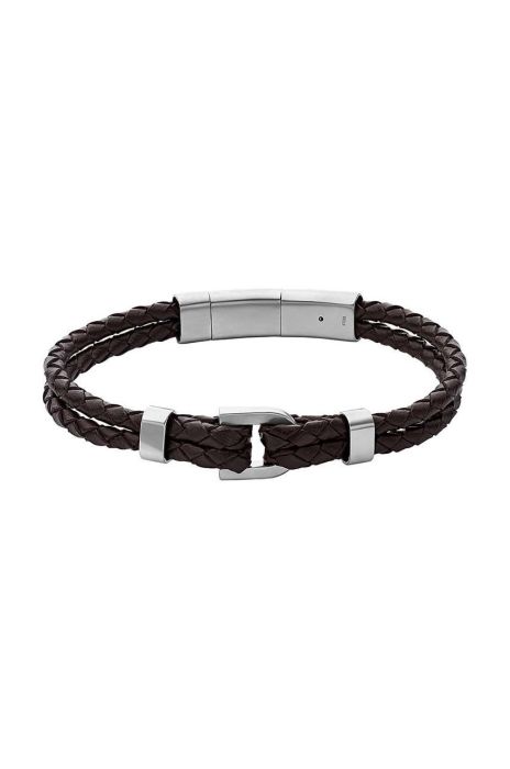 Браслет Fossil чоловічий колір коричневий (2803314)