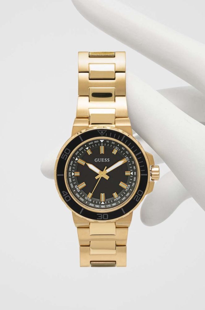 Годинник Guess Gw0426g2 чоловічий колір золотий