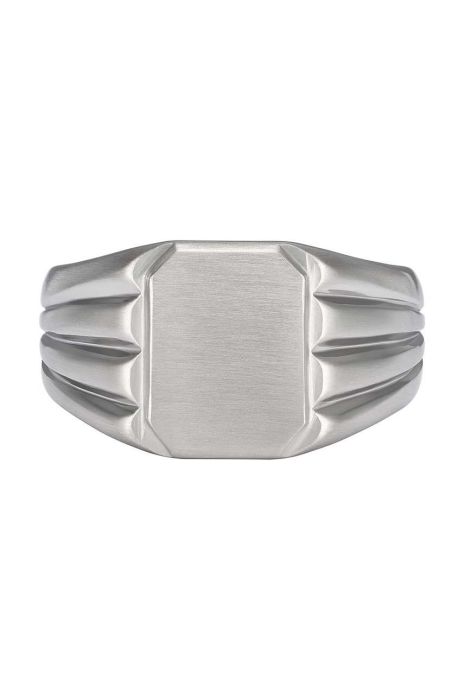 Перстень Fossil чоловічий колір срібний (3309601)