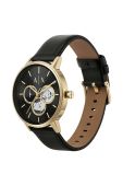 Годинник і браслет Armani Exchange колір чорний (3305554)