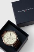 Годинник Tommy Hilfiger чоловічий колір коричневий
