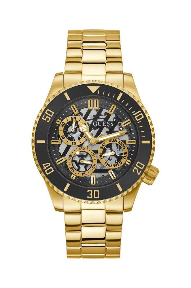 Годинник Guess GW0488G2 чоловічий колір золотий
