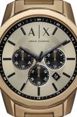 Годинник Armani Exchange чоловічий колір золотий (3388049)