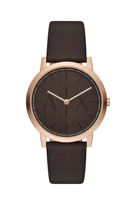 Годинник Armani Exchange чоловічий колір коричневий