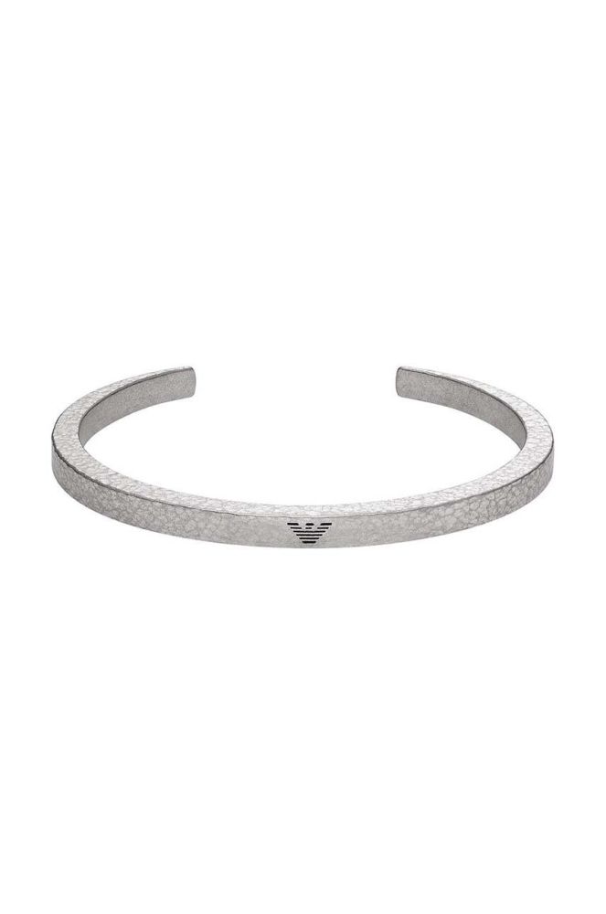 Браслет Emporio Armani чоловіча колір срібний (3511140)