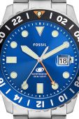 Годинник Fossil чоловічий колір срібний (3457905)