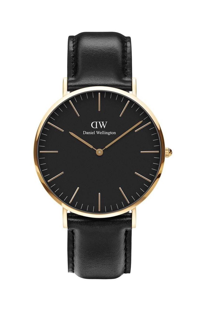 Годинник Daniel Wellington Classic 40 Sheffield чоловічий колір чорний