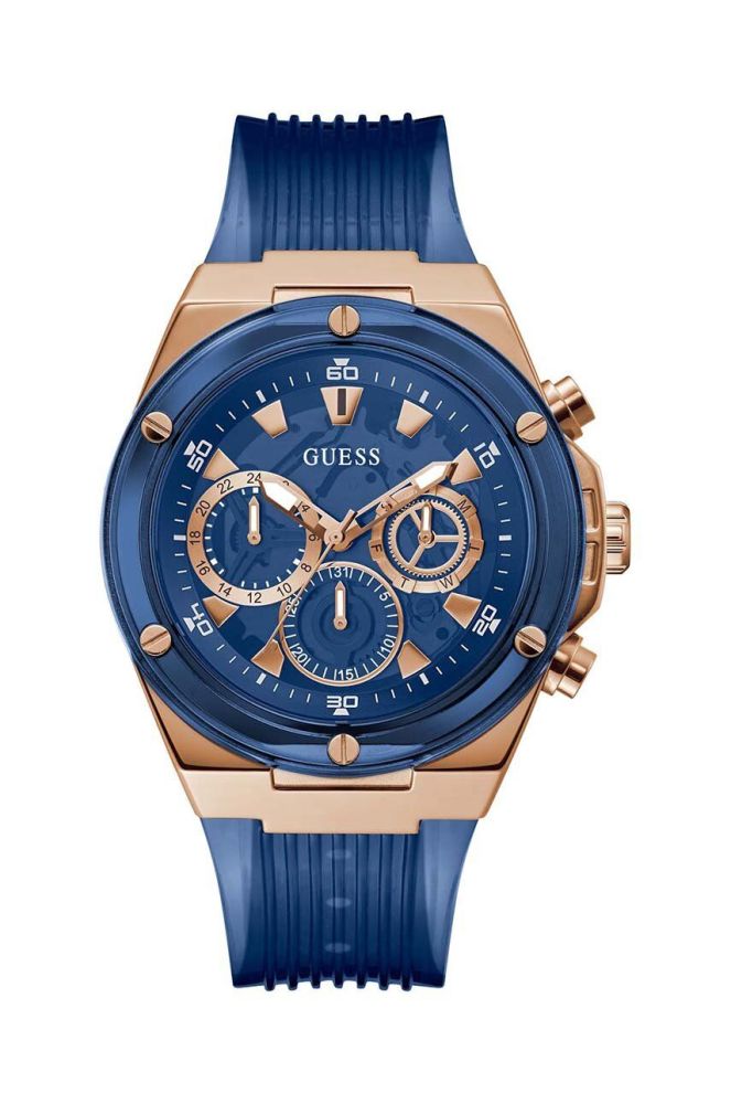 Годинник Guess чоловічий колір синій