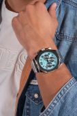 Годинник Guess чоловічий колір срібний (3617029)