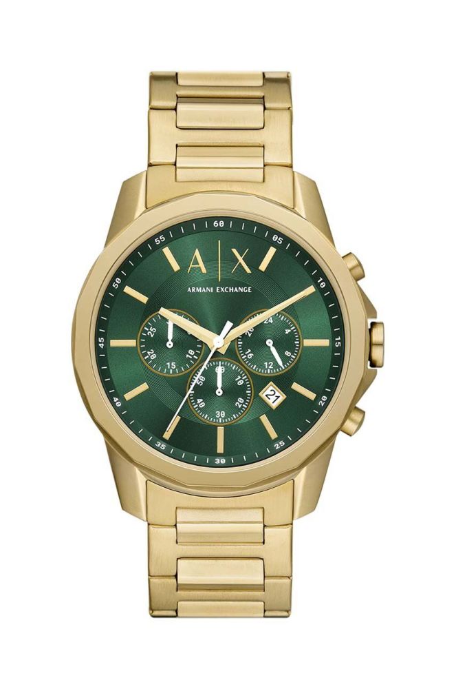 Годинник Armani Exchange чоловічий колір золотий (3680828)