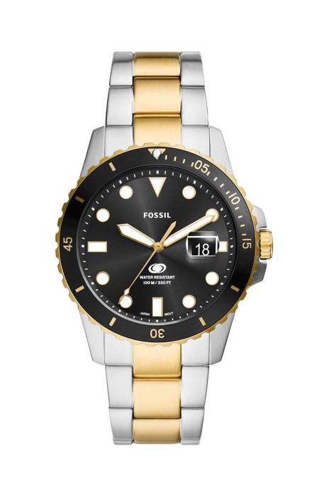 Годинник Fossil чоловічий колір срібний (3683271)