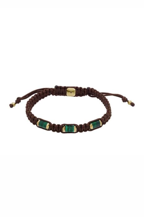 Браслет Fossil чоловіча колір коричневий (3690842)