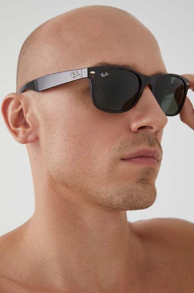 Ray-Ban - Окуляри New Wayfarer колір коричневий (910331)