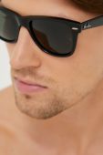 Ray-Ban - Окуляри Wayfarer колір чорний
