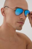 Ray-Ban - Окуляри Aviator колір чорний