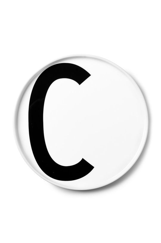 Design Letters - Тарілка колір білий (1961647)