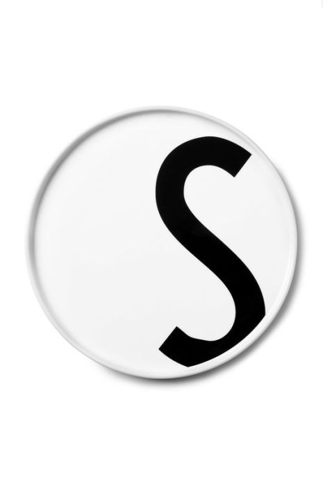 Design Letters - Тарілка колір білий (1961549)