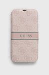 Чохол на телефон Guess колір рожевий iPhone 13 Pro