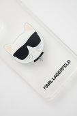 Чохол на телефон iPhone 13 Mini KLHCP13SCTR Karl Lagerfeld колір прозорий