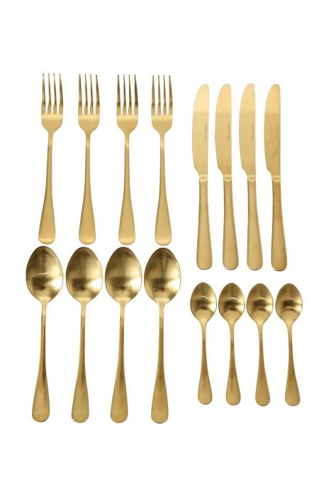 Boltze Набір столових приладів (16-pack) колір жовтий