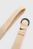 Ремінь для йоги Nike колір бежевий