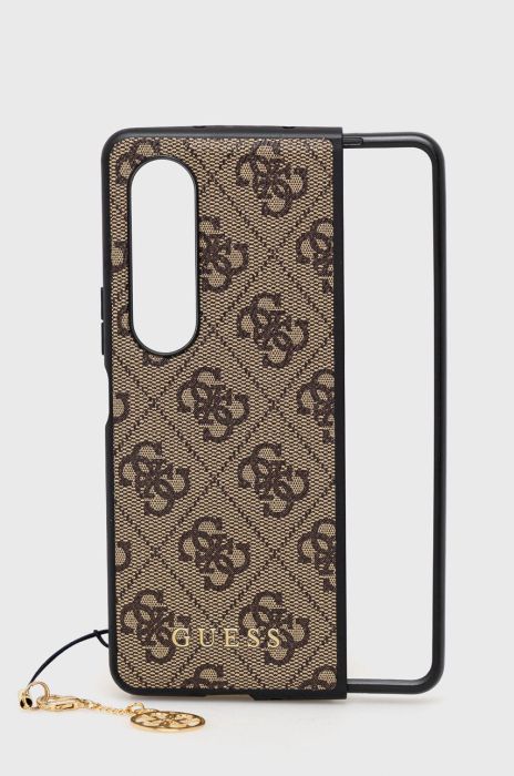 Чохол на телефон Guess Galaxy Z Fold 4 колір коричневий