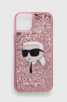 Чохол на телефон Karl Lagerfeld iPhone 14 Plus 6,7'' колір рожевий (2918834)