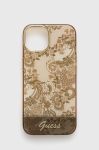 Чохол на телефон Guess iPhone 14 6,1" колір бежевий