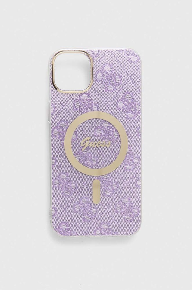 Чохол на телефон Guess iPhone 14 Plus 6.7" колір фіолетовий (3289462)