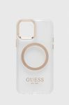 Чохол на телефон Guess iPhone 12/ 12 Pro 6,1" колір золотий