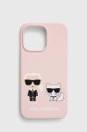 Чохол на телефон Karl Lagerfeld iPhone 13 Pro / 13 6,1 колір рожевий (3502524)
