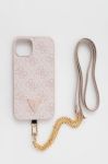 Чохол на телефон Guess iPhone 13 6.1 колір рожевий